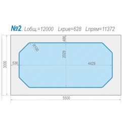 FLEXY Paruošta 2-jų lygių konstrukcija