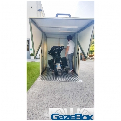 GAZEBOX MOTO Garažas (Stoginė) motociklams 1