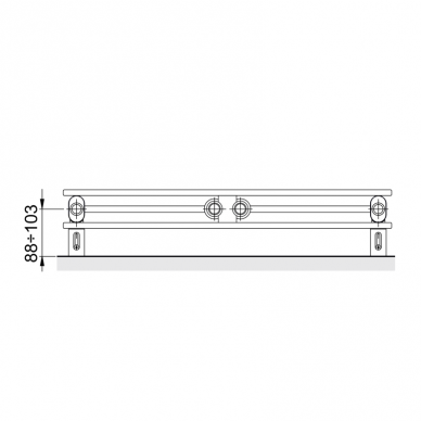 KORATHERM AQUAPANEL TIPAS 20-AS 1240/600 SPALVOTAS 1